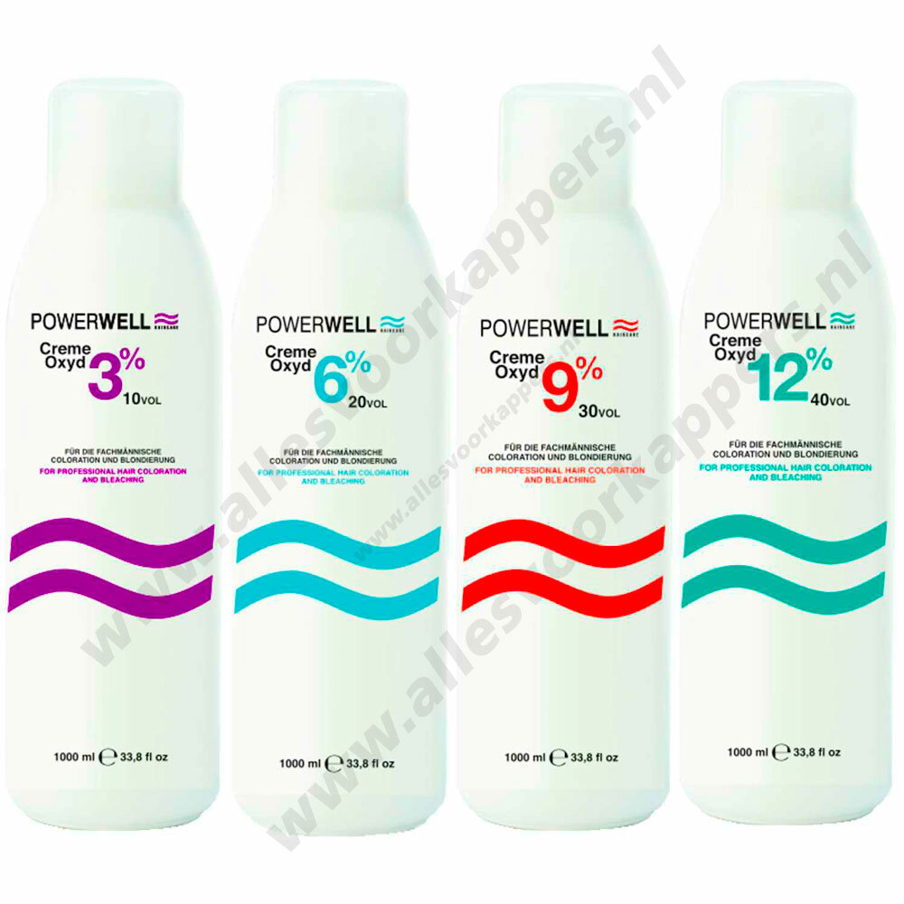 Powerwell oxydant 3% vol 10 1L