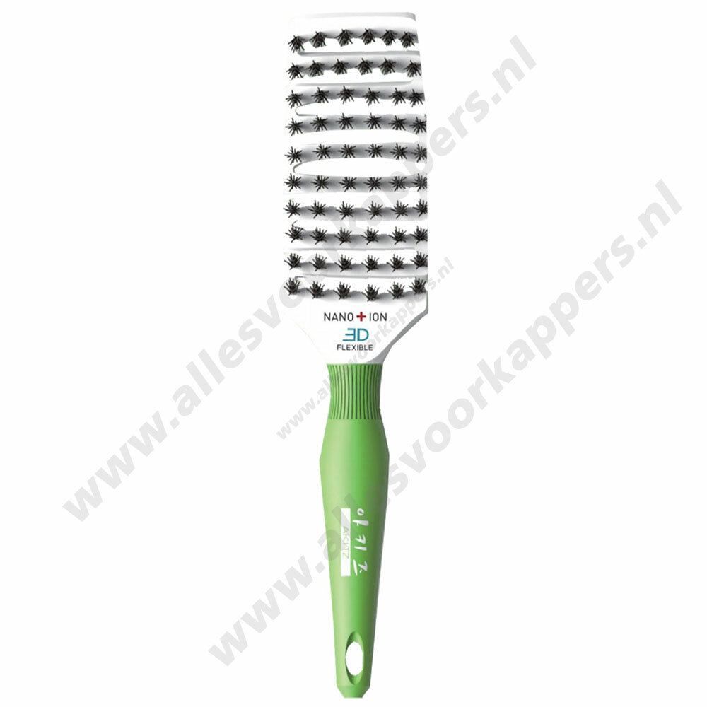 Akitz 3d haar borstel groen