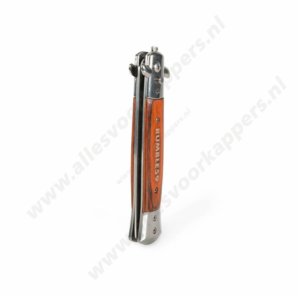 Butterfly kam met leren tas