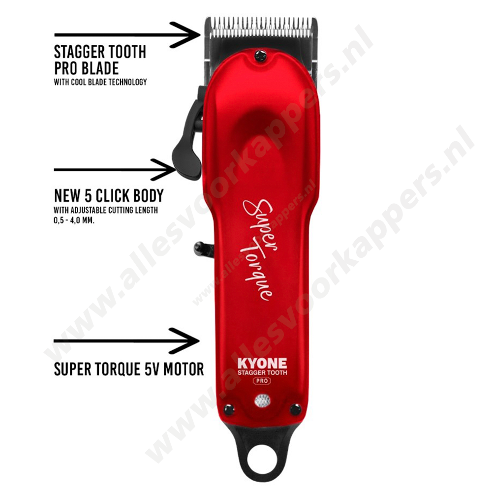 Kyone ultima stagger tooth super torq pro clipper
