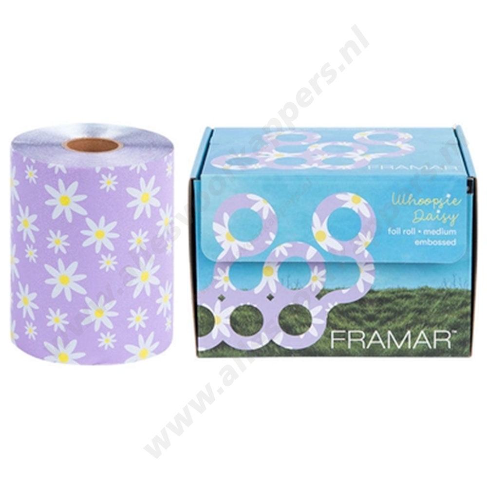 Framar embossed folie 97m Whoopsie Daisy