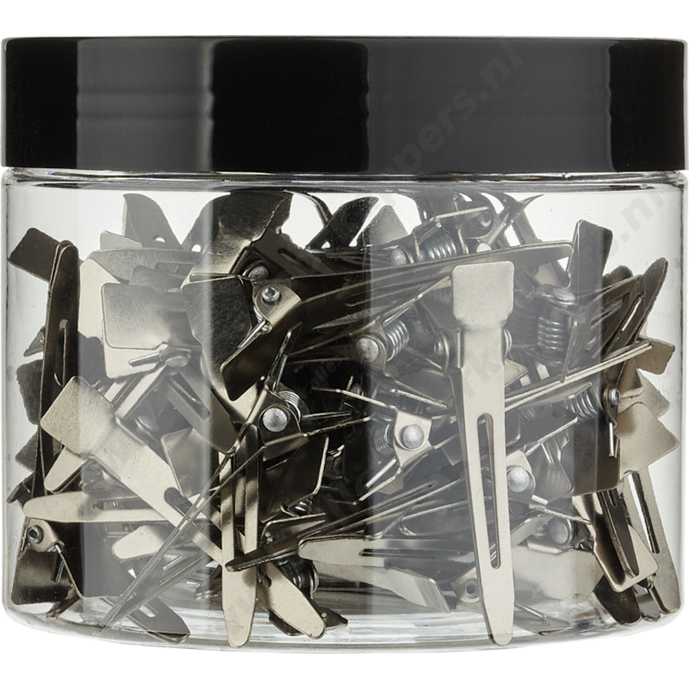 Metal clip 2a short pointed 50 stuks