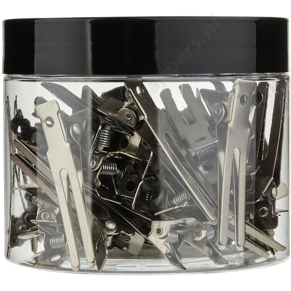 Metal clip no.6 2 legged 50 stuks