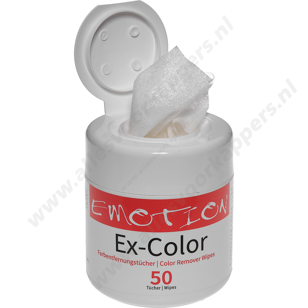 Ex color kleur verwijder doekjes 50 stuks