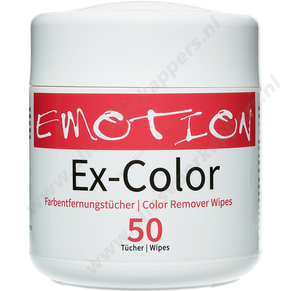 Ex color kleur verwijder doekjes 50 stuks