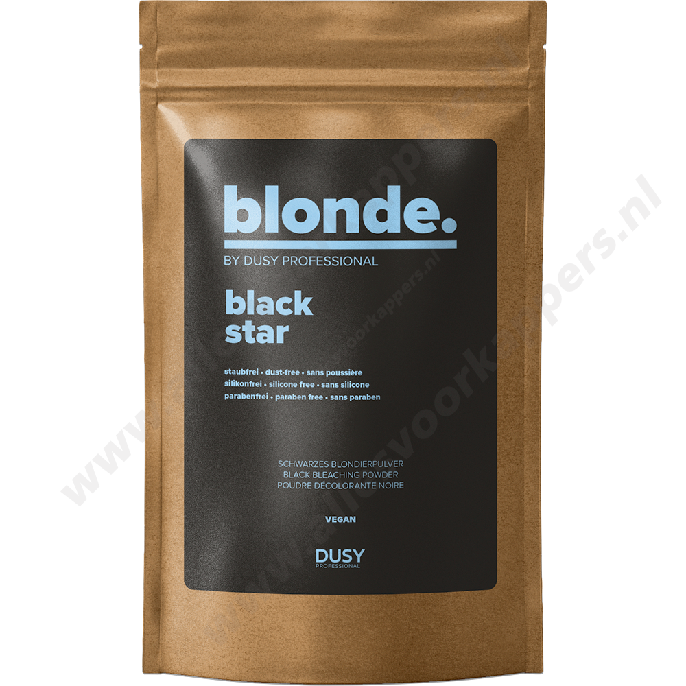 Blondeerpoeder zwart 500g vegan stofvrij