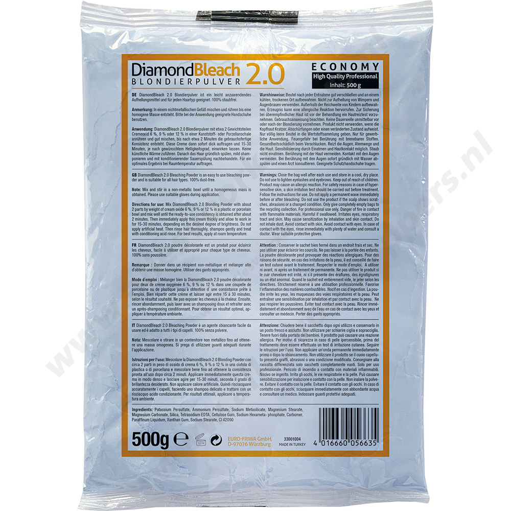 Diamond blondeerpoeder 500gram