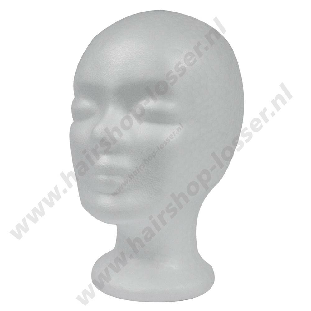 styrofoam hoofd