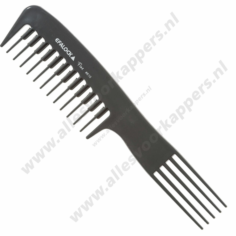 Handvat toupeer kam 610