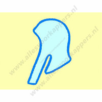 Wegwerp higlhight mutsjes mat 50 stuks