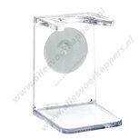 Scheerkwasthouder transparant