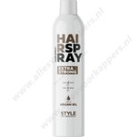 Dusy hairspray met argan olie extra strong 400ml