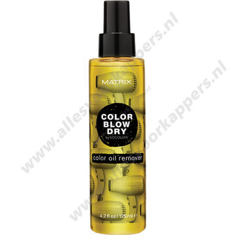Color blow dry temp color mousse 125ml color oil remover