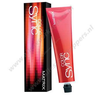 Matrix color sync 90ml 6BR donkerblond bruin rood