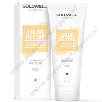 Goldwell dualsenses color revive lconditioner light warm blond 200ml