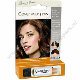 Cover your grey stick light brown/ blonde