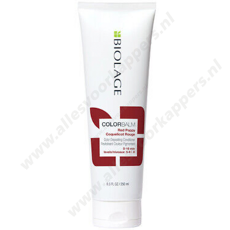 Biolage color balm conditioner 250ml red poppy