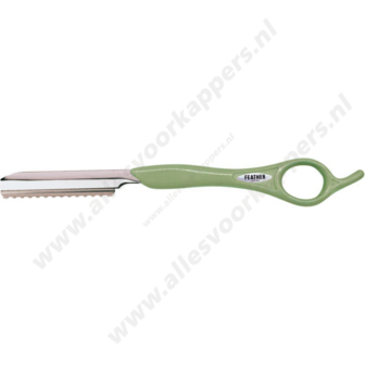 Feather mes matcha green