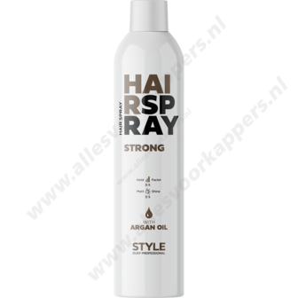 Dusy hairspray met argan olie strong 400ml