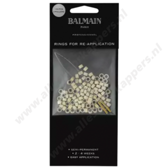 Balmain rings wit 100 stuks