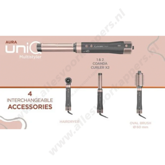 Ga.Ma Uniq Aura styler met 4 accessoires