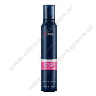 Color style mousse 200ml Rood