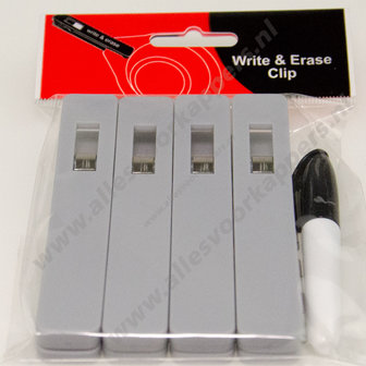 Write &amp; erase clip