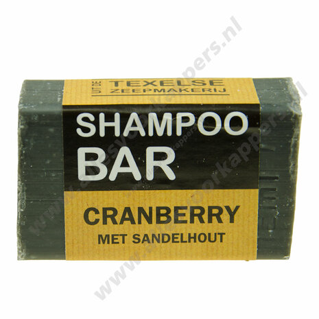 Texelse shampoo bar 110g cranberry sandelhout