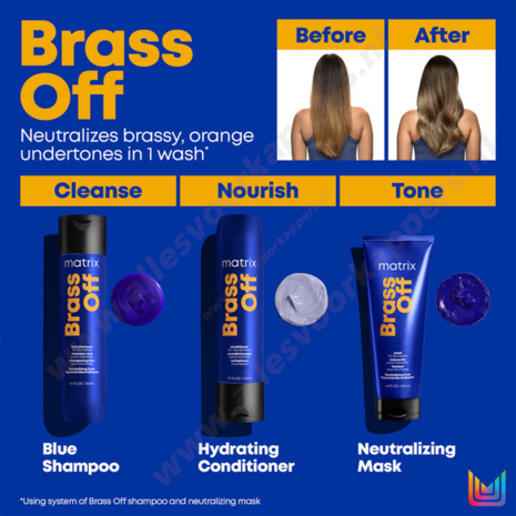 Brass off shampoo 300ml