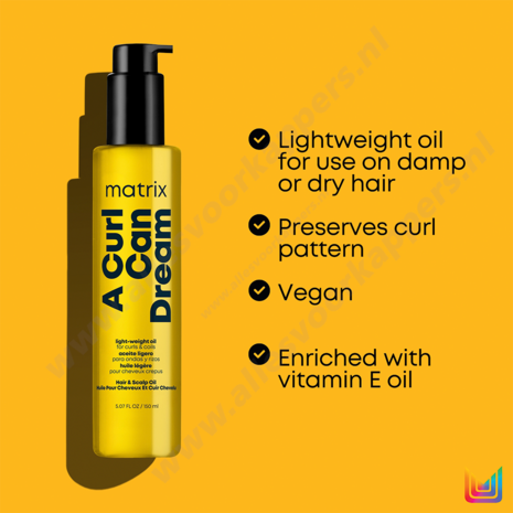 A curl can dream light weight oil 150ml