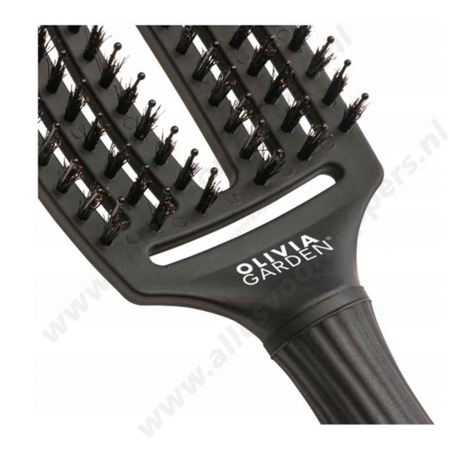 Olivia garden finger brush black