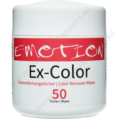 Ex color kleur verwijder doekjes 50 stuks