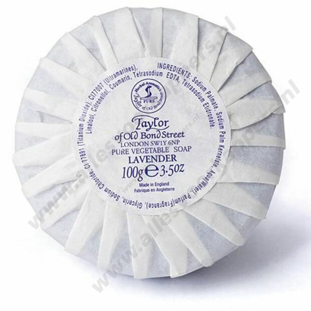 Taylor of old Bond street scheerzeep 100gr lavendel