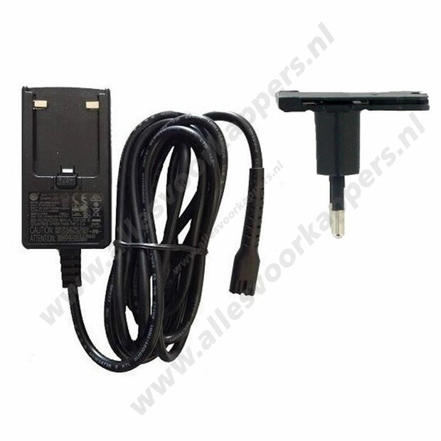 Wahl adapter met eu stekker