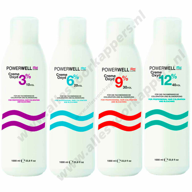Powerwell oxydant 3% vol 10 1L