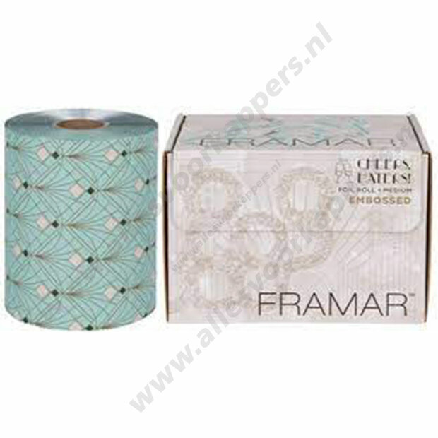 Framar embossed folie 97.5m cheers haters