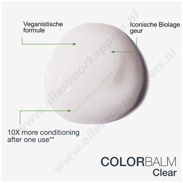 Biolage color balm conditioner 250ml clear