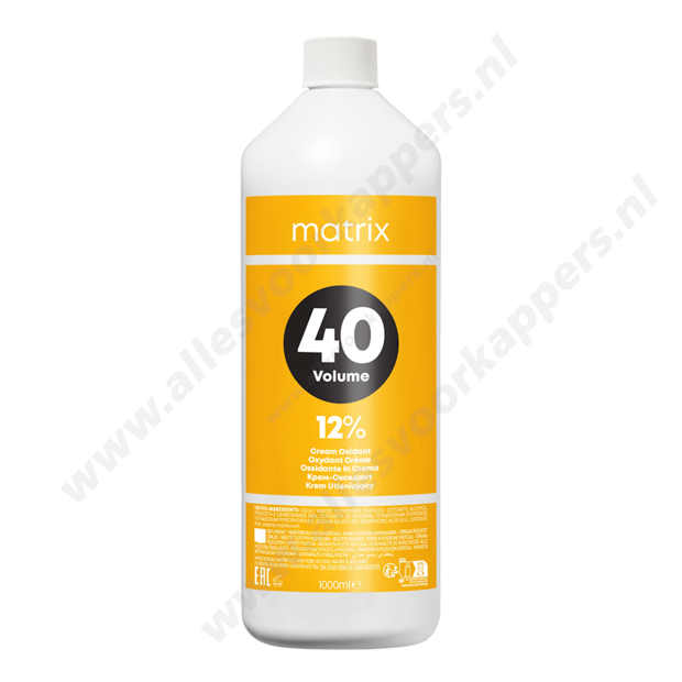 Matrix cream developer 12% 1L