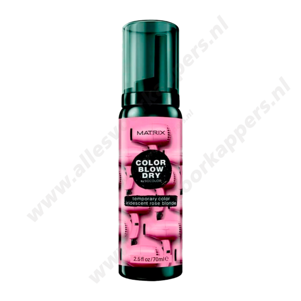 Color blow dry temp color mousse 70ml rose blonde