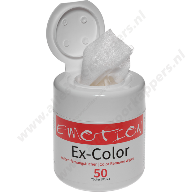 Ex color kleur verwijder doekjes 50 stuks