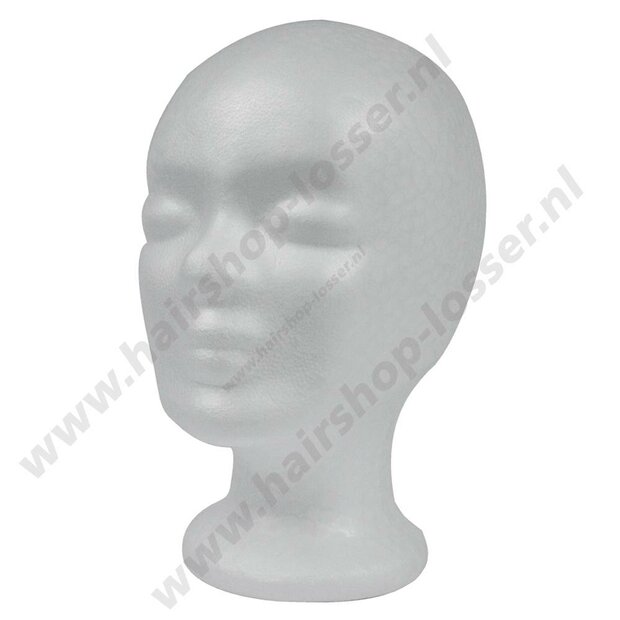 styrofoam hoofd
