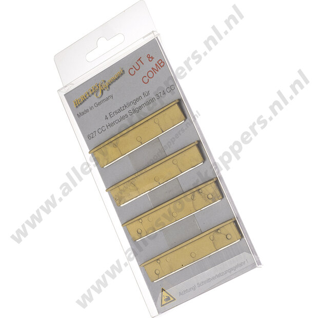 Cut &amp; comb reserve mesjes 4 stuks