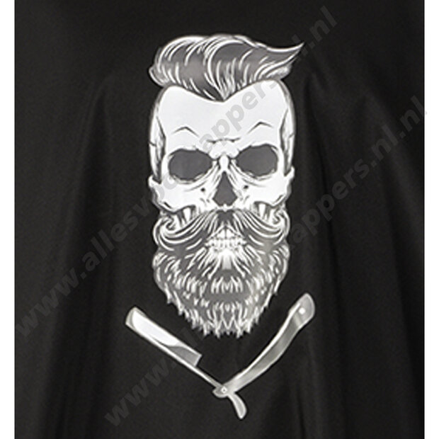 Kapmantel barber skull