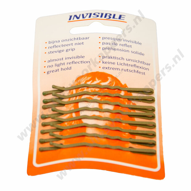 Invisible schuifspeldjes lang blond