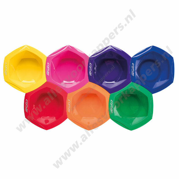 7 delige verfbak set rainbow