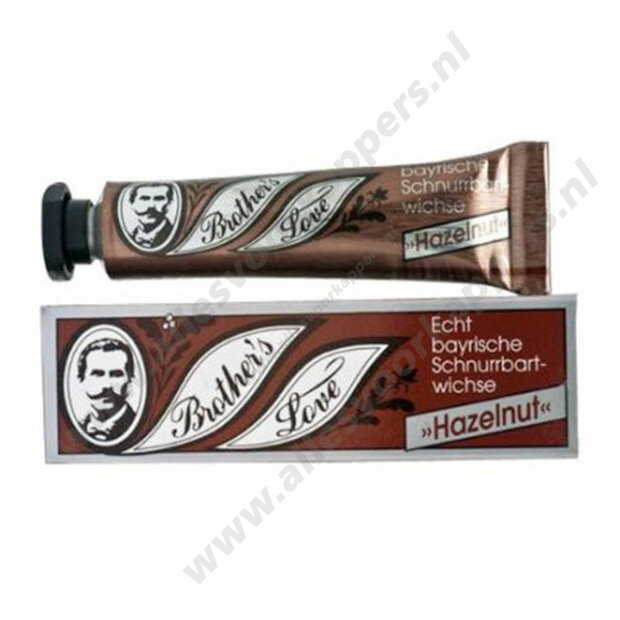 Brothers love Bayirische baardwax 10ml hazelnut
