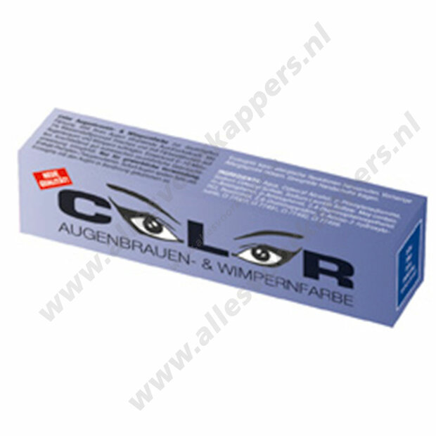 Color wenkbrauw verf 15ml blauw